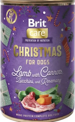 Brit Mono Protein Adult Christmas Lamb Mokra Karma dla psa op. 400g