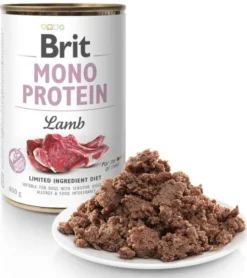 Brit Mono Protein Adult Lamb Mokra Karma dla psa op. 400g