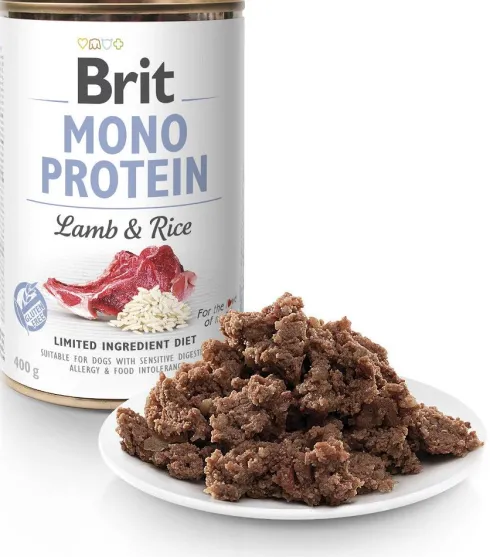 Brit Mono Protein Adult Lamb&Rice Mokra Karma dla psa op. 400g