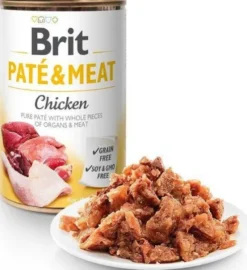 Brit Pate&Meat Adult Chicken Mokra Karma dla psa op. 800g