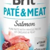 Brit Pate&Meat Adult Salmon Mokra Karma dla psa op. 800g
