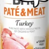 Brit Pate&Meat Adult Turkey Mokra Karma dla psa op. 800g Pakiet 6szt.