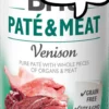 Brit Pate&Meat Adult Venison Mokra Karma dla psa op. 400g Pakiet 12szt.