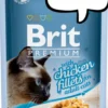 Brit Premium Adult Chicken Fillets GRAVY Mokra Karma dla kota op. 85g PAKIET 24szt.