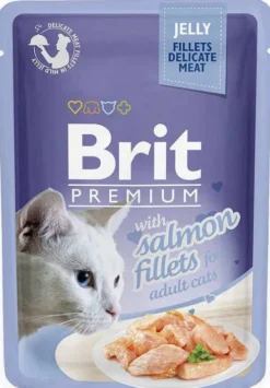 Brit Premium Adult Family Plate Fillets in jelly Mokra Karma dla kota op. 12x85g
