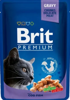 Brit Premium Adult Family Plate Chunks Mokra Karma dla kota op. 12x100g