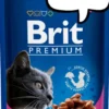 Brit Premium Adult Kurczak i indyk w sosie Mokra Karma dla kota op. 100g Pakiet 24szt.