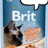 Brit Premium Adult Turkey Fillets GRAVY Mokra Karma dla kota op. 85g PAKIET 24szt.