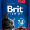 Brit Premium Adult wołowina z groszkiem w sosie Mokra Karma dla kota op. 100g