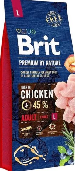 Brit Premium by Nature Adult Large Sucha Karma dla psa op. 15kg
