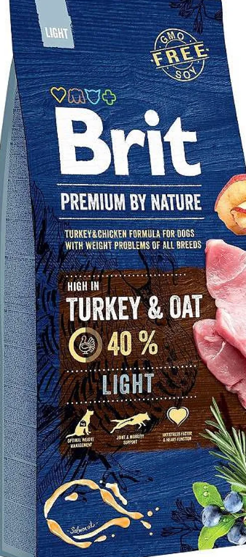 Brit Premium by Nature Adult Light Sucha Karma dla psa op. 15kg