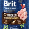 Brit Premium by Nature Chicken with Chicken Hearts Mokra Karma dla psa op. 800g