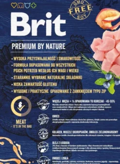 Brit Premium by Nature Junior Extra Large Sucha Karma dla szczeniaka op. 2x15kg MEGA-PAK