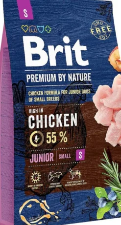 Brit Premium by Nature Junior Small Sucha Karma dla szczeniaka op. 3kg