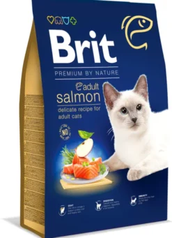 Brit Premium Cat Adult Salmon Sucha Karma dla kota op. 1.5kg