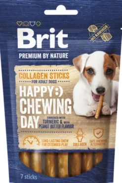 Brit Premium Happy Chewing Day Collagen Sticks Przysmak dla psa op. 7szt.