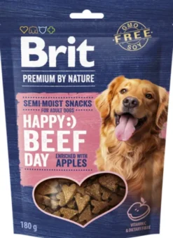 Brit Premium Happy Snacks Beef with Apples Przysmak dla psa op. 180g