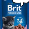 Brit Premium Kitten White Fish Chunks Mokra Karma dla kociąt op. 100g Pakiet 24szt.