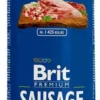 Brit Premium Sausage Adult Chicken&Venison Mokra Karma dla psa op. 800g