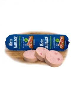 Brit Premium Sausage Adult Chicken&Venison Mokra Karma dla psa op. 800g