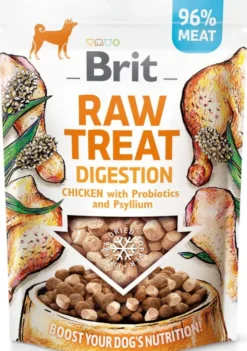 Brit Przysmak Raw Treat Digestion Chicken dla psa op. 40g