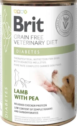 Brit Veterinary Diet Diabetes Lamb&Pea Mokra Karma dla psa op. 400g