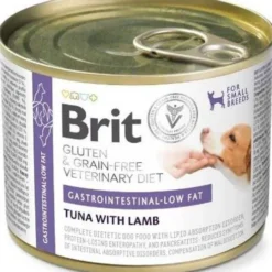Brit Veterinary Diet Gastrointestinal Low Fat Tuna&Lamb Mokra Karma dla psa op. 200g Pakiet 6szt.