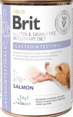 Brit Veterinary Diet Gastrointestinal Salmon Mokra Karma dla psa op. 400g