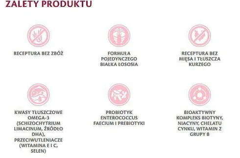 Brit Veterinary Diet Hypoallergenic Salmon&Pea Mokra Karma dla kota op. 200g Pakiet 6szt.