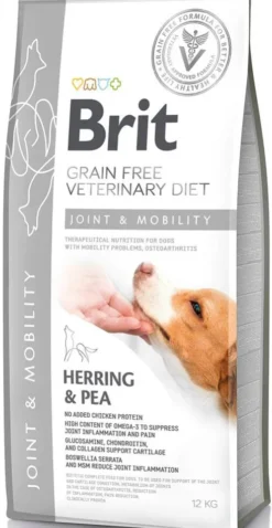 Brit Veterinary Diet Joint&Mobility Herring&Pea Sucha Karma dla psa op. 12kg