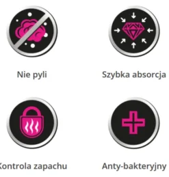 Calitti Crystal Żwirek silikonowy zapach lawenda dla kota poj. 3,8l