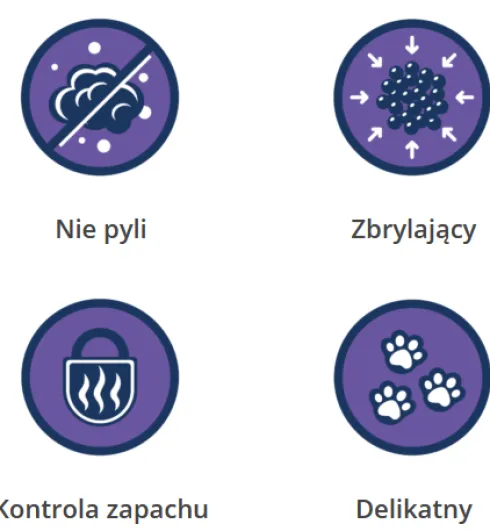 Calitti Strong Lavender Żwirek bentonitowy zapach lawenda dla kota poj. 5l