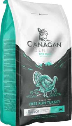 Canagan Cat Dental Free Run Turkey Sucha Karma dla kota op. 1.5kg