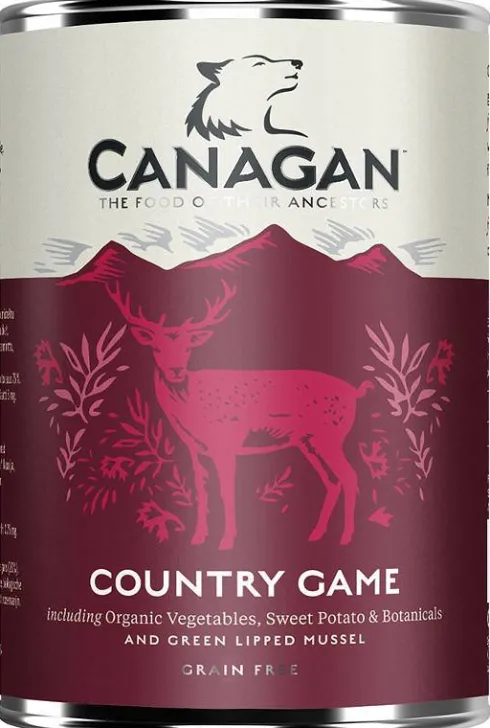 Canagan Country Game Mokra Karma dla psa op. 400g Pakiet 6szt.