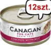 Canagan For Cats Chicken with Beef Mokra Karma dla kota op. 75g Pakiet 12szt.