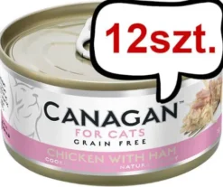 Canagan For Cats Chicken with Ham Mokra Karma dla kota op. 75g Pakiet 12szt.