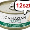 Canagan For Cats Chicken with Seabass Mokra Karma dla kota op. 75g Pakiet 12szt.