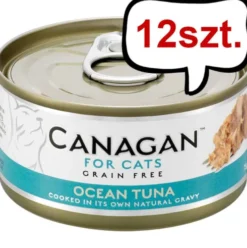 Canagan For Cats Ocean Tuna Mokra Karma dla kota op. 75g Pakiet 12szt.