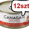 Canagan For Cats Tuna with Crab Mokra Karma dla kota op. 75g Pakiet 12szt.