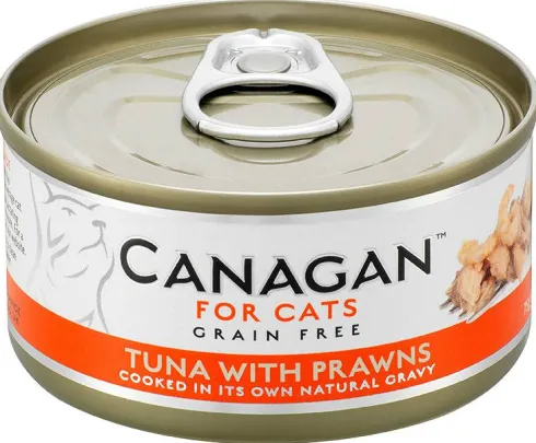 Canagan For Cats Tuna with Prawns Mokra Karma dla kota op. 75g