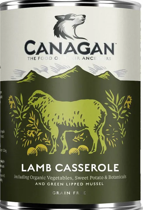 Canagan Lamb Casserole Mokra Karma dla psa op. 400g Pakiet 6szt.