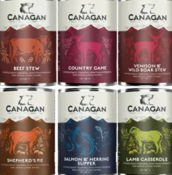 Canagan Pakiet degustacyjny Mokra Karma dla psa op. 6x400g