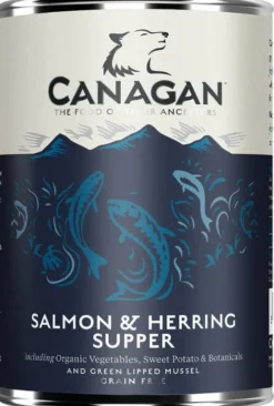 Canagan Salmon&Herring Supper Mokra Karma dla psa op. 400g Pakiet 6szt.