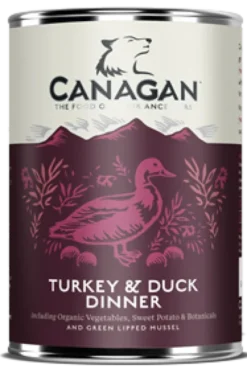 Canagan Turkey&Duck Dinner Mokra Karma dla psa op. 400g