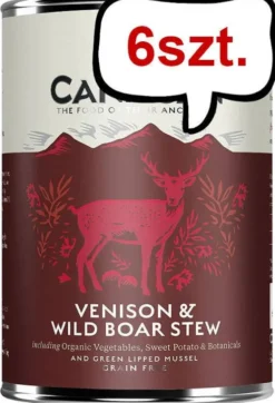 Canagan Venison&Wild Boar Stew Mokra Karma dla psa op. 400g Pakiet 6szt.