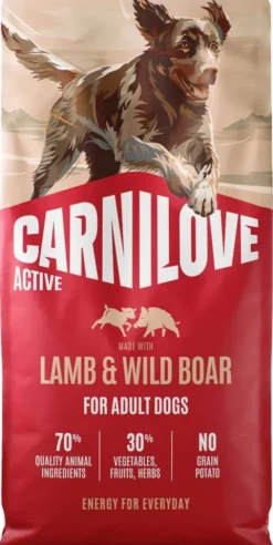 Carnilove Active Adult Lamb&Wild Boar Sucha Karma dla psa op. 12kg
