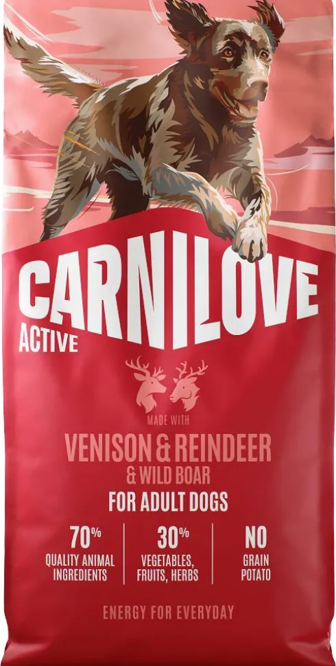 Carnilove Active Adult Venison&Reindeer Sucha Karma dla psa op. 12kg