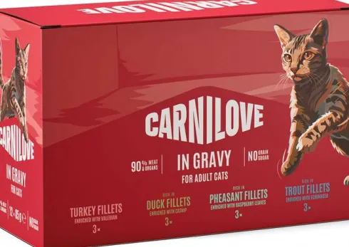 Carnilove Adult Multipack Gravy Mokra Karma dla kota op. 12x85g