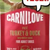 Carnilove Adult Turkey&Duck Pate Mokra Karma dla psa op. 300g Pakiet 12szt. SASZETKA