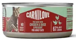 Carnilove Cat Adult Chicken&Duck&Pheasant Pate Mokra Karma dla kota op. 100g